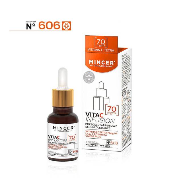Face serum with vitamin C, Vita C Infusion 606
