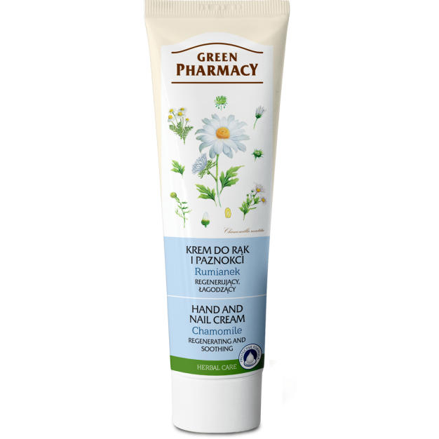 Hand and nail cream regenerating and soothing, chamomile