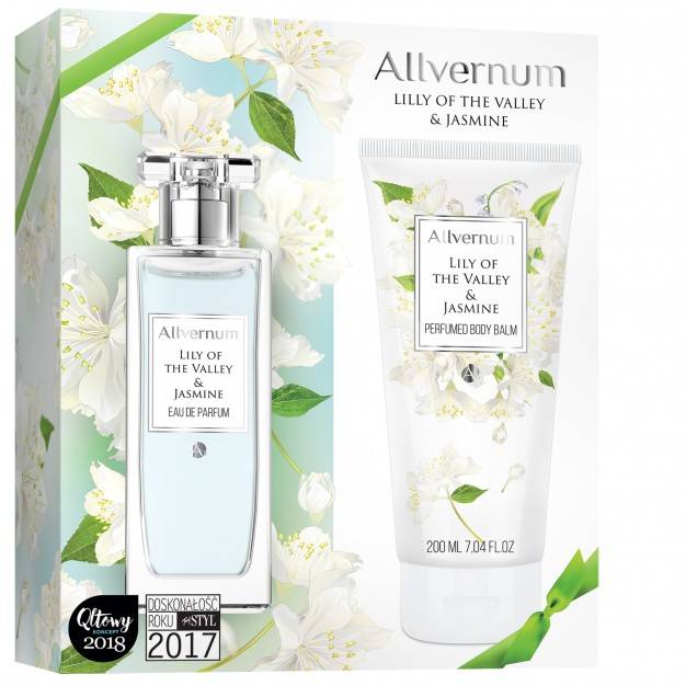 Allvernum Gift Set - Lily & Jasmine - Eau de perfum & body balm