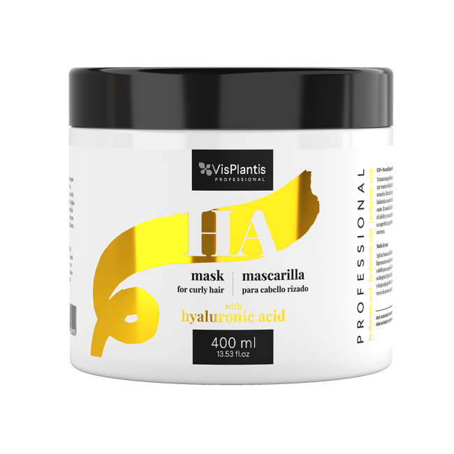 Mask for curly hair with hyaluronic acid