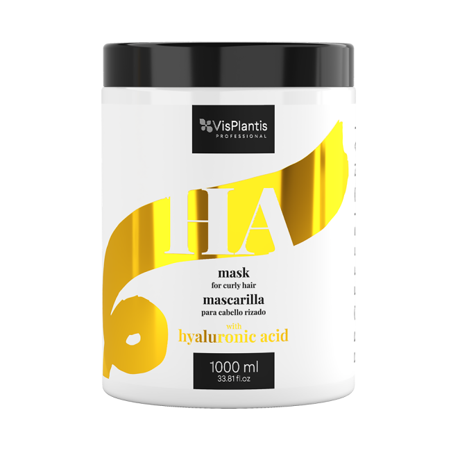 Mask for curly hair with hyaluronic acid