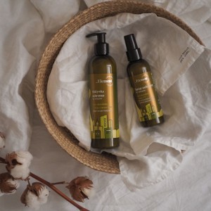 Protective hair conditioner, antioxidants + nut oils