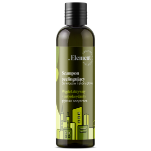 Peeling shampoo, activated carbon + antioxidants