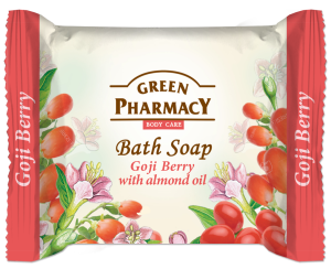 Bath soap, goji berry with almond oil