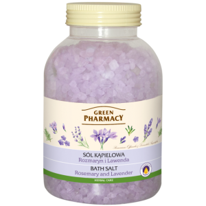Bath salt, rosemary and lavender
