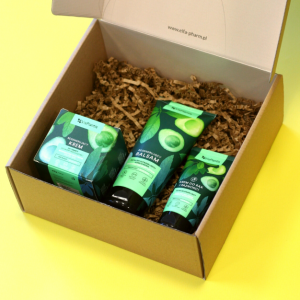 Vis Plantis gift set for face and body care with avocado