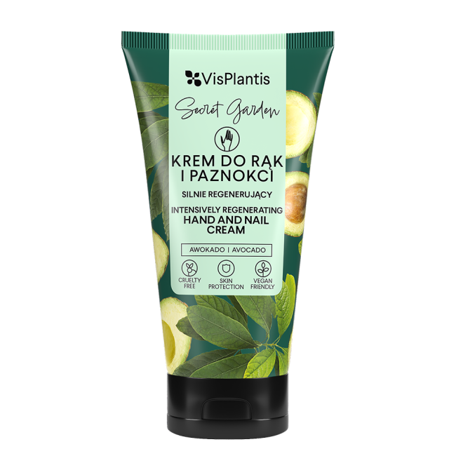 Regenerating hand and nail cream, avocado and cottonseed oil