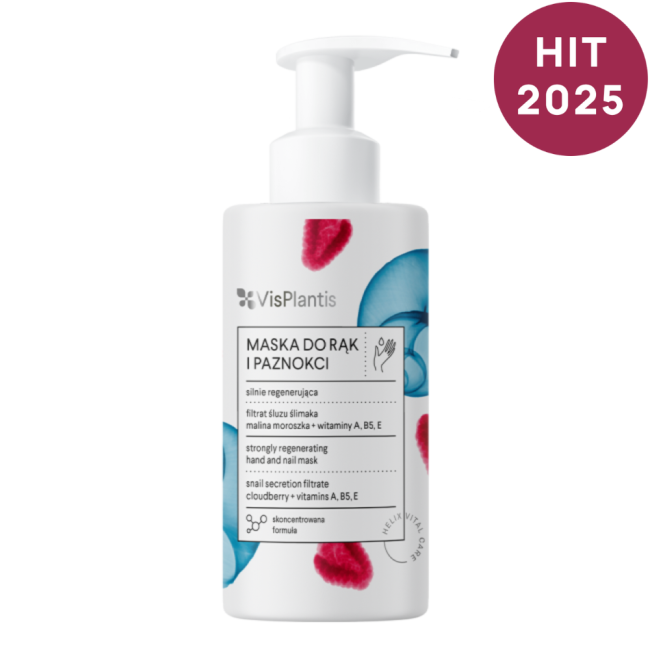 Strongly regenerating hand and nail mask, snail slime filtrate