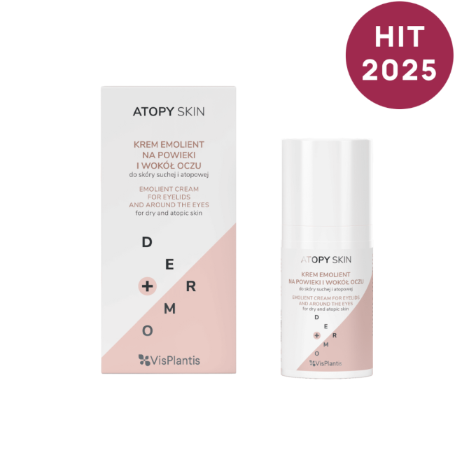 Atopy Skin - krem emolient na powieki i wokół oczu do skóry suchej i atopowej