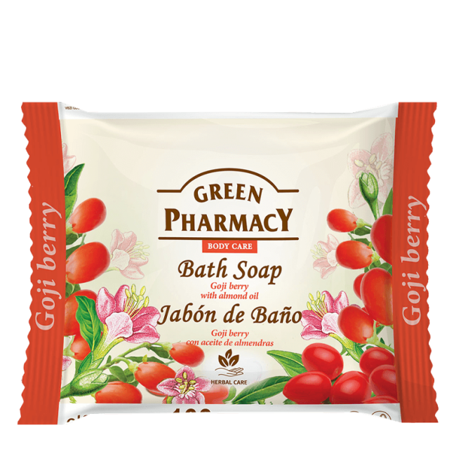Bath soap, goji berry with almond oil