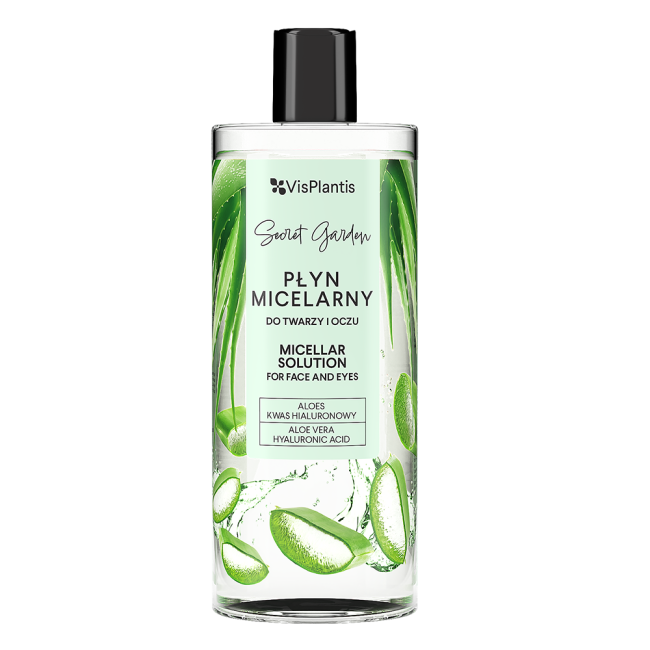 Micellar solution, aloe & hyaluronic acid