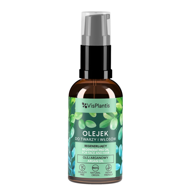 Argan oil for hair with macadamia oil