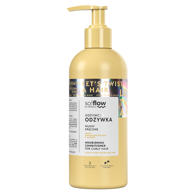 Поживний кондиціонер для кучерявого волосся