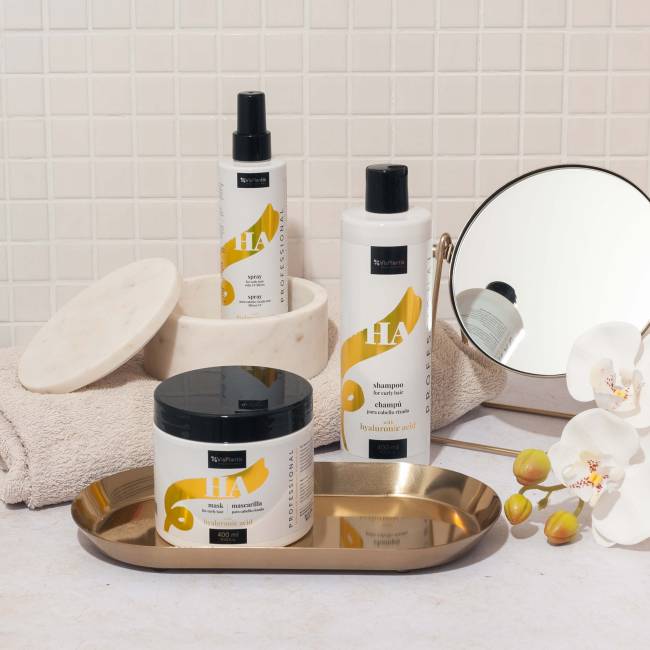 Vis Plantis gift set for the care of curly hair