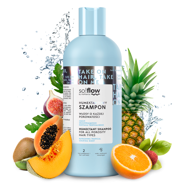 Humectant shampoo for all types of hair porosity