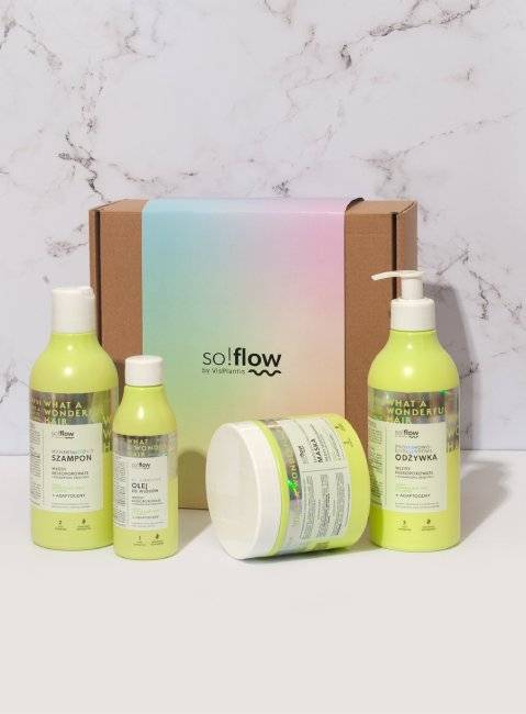 so!flow set for the care of low porosity hair
