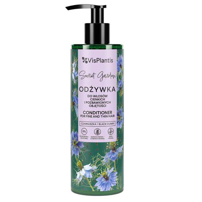 Conditioner for fine and thin hair, black cumin