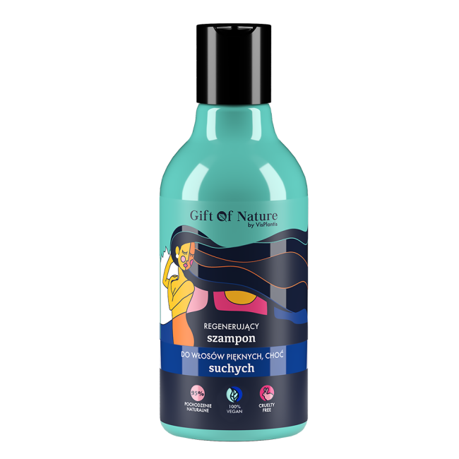Regenerating shampoo for dry hair
