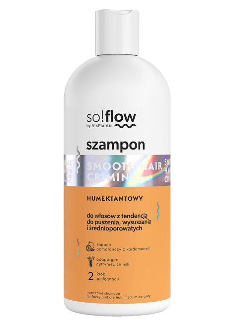 Shampoo for hair with a tendency to frizz