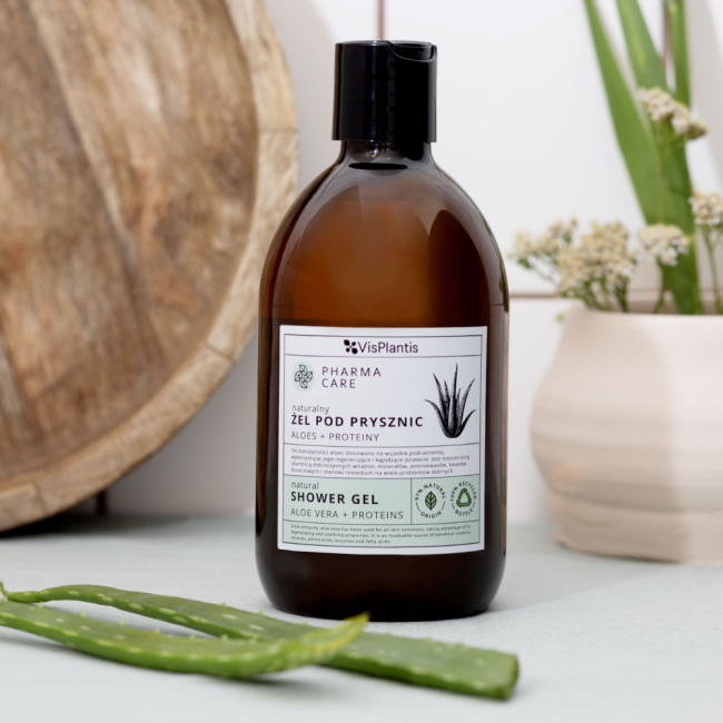 Dwupak Pharma Care, sól do kąpieli biała frezja + żel pod prysznic aloes
