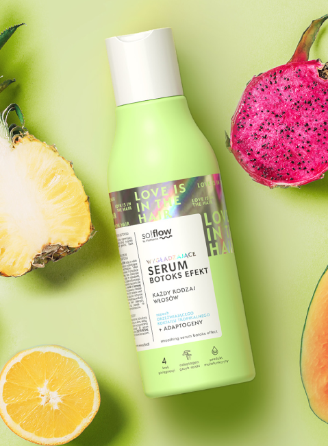 Smoothing serum botox effect for all hair types