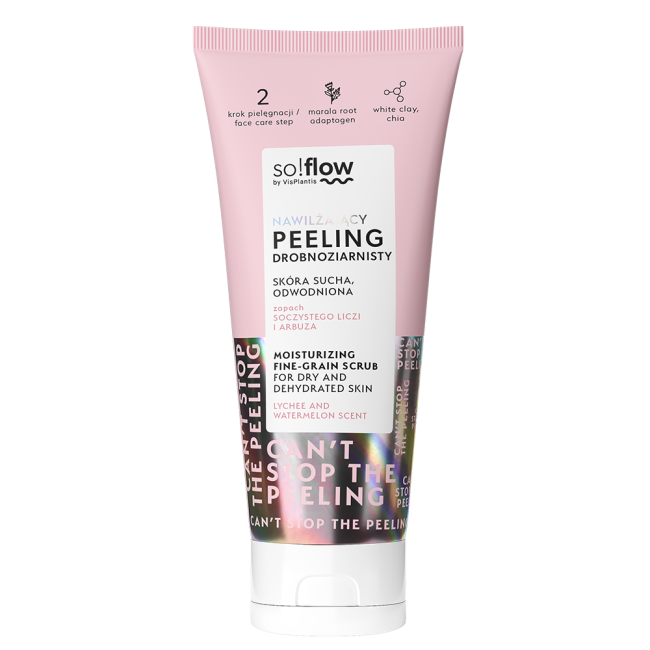 Moisturizing  fine - grain scrub