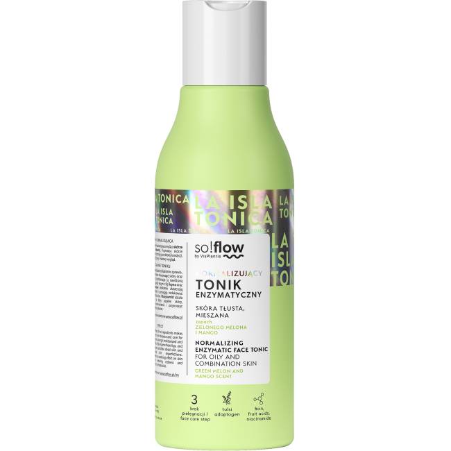 Normalizing enzymatic face tonic