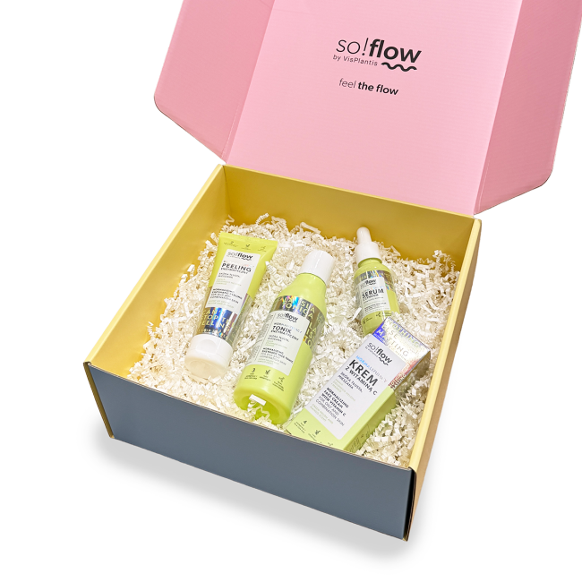 The so!flow complex care set for oily and combination skin