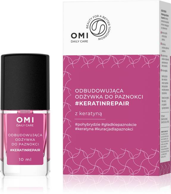 OMI Odżywka odbudowująca do paznokci z keratyną 10 ml