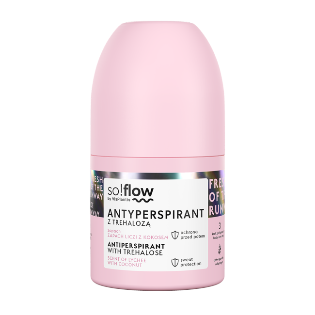 so!flow antiperspirant lychee and coconut