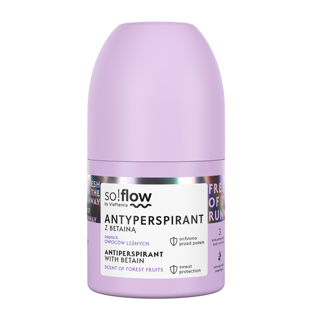 so!flow antiperspirant forest fruits roll-on