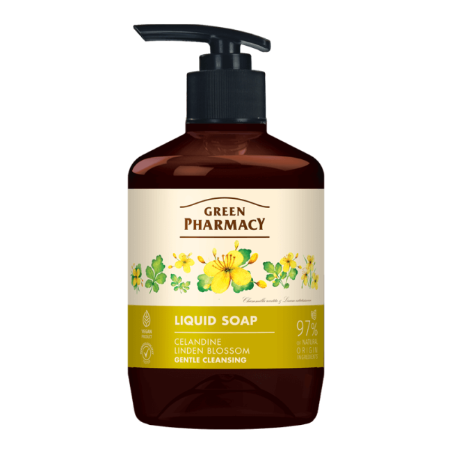 Liquid Soap with Swallowwort and Linden