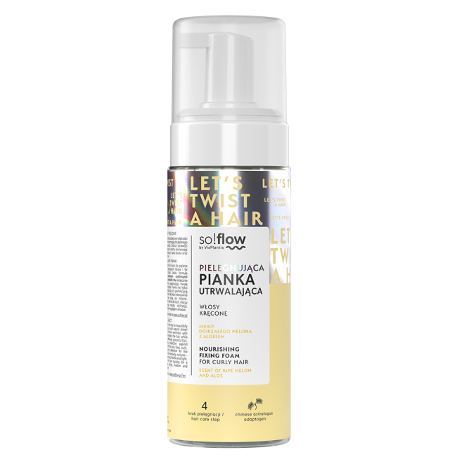 Styling mousse for curly hair