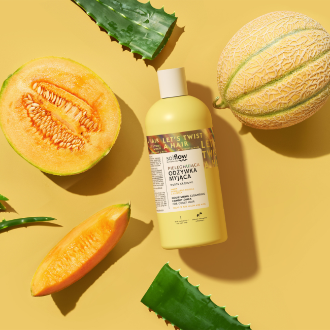 Cleansing conditioner for curly hair