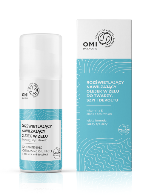 Illuminating, Moisturizing Gel-Oil for Face, Neck, and Chest