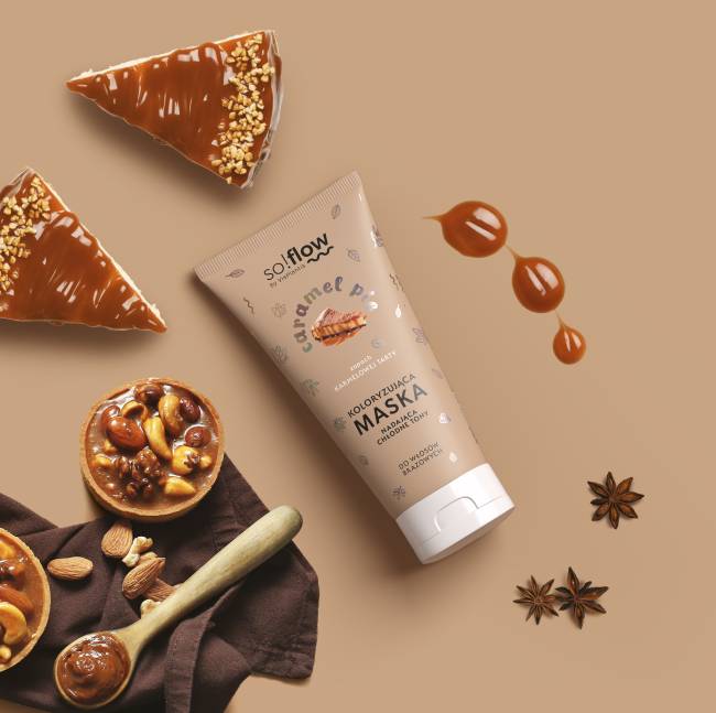 caramel pie тонуюча маска для коричневого волосся