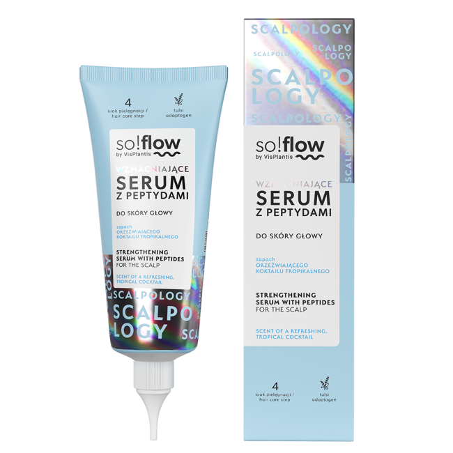Scalpology wzmacniające serum z peptydami do skóry głowy