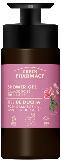 Żel pod prysznic Róża damasceńska i Masło shea