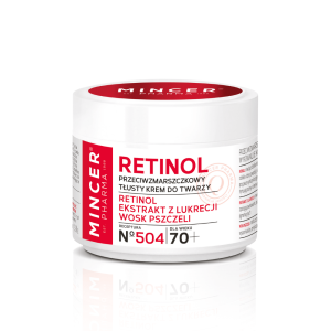 Anti-wrinkle face cream, retinol N504