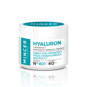 Soothing face cream 40+, hyaluron N401