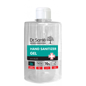 Antibacterial hand disinfectant gel, aloe