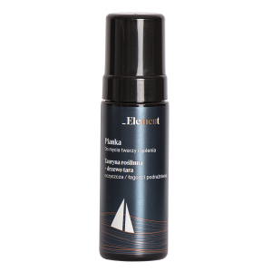 Facial cleansing and shaving foam for men
