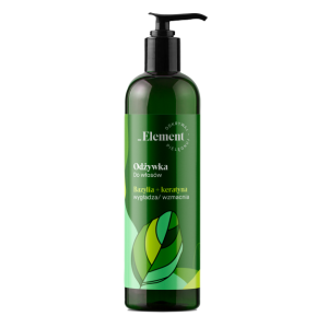 Strengthening hair conditioner, basil + keratin