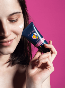 Prebiotic face cream for sensitive skin