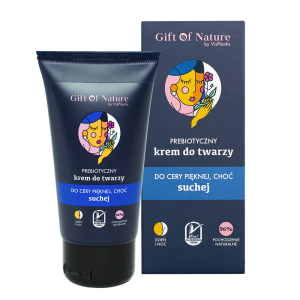 Prebiotic face cream for dry skin