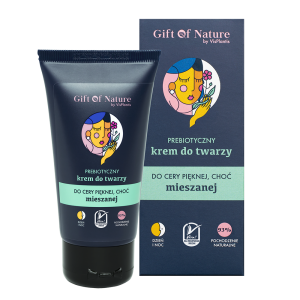 Prebiotic face cream for mixed skin