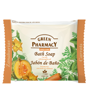 Bath soap, carrots with pumpkin oil