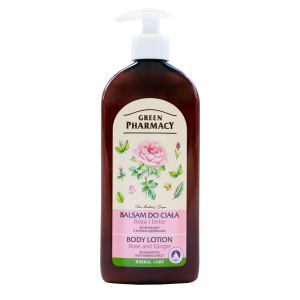 Body lotion, rose and ginger