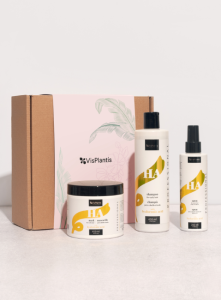 Vis Plantis gift set for the care of curly hair