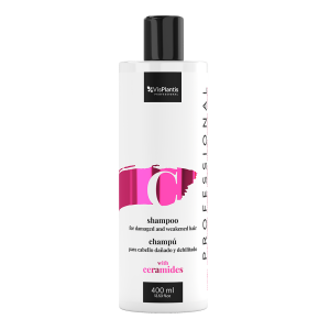 Shampoo for damaged and weakened hair with ceramides